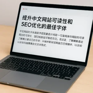 Example of Chinese fonts displayed in Microsoft Word for professional documents, showing how font choice impacts readability on a Chinese Website.